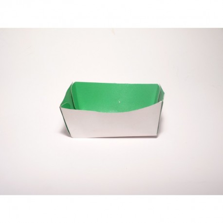 Barquette alimentaire carton verte par 200 unités