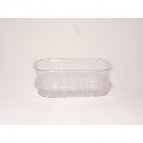 Barquette alimentaire plastique par 2100 unités 125 / 250g de fraise