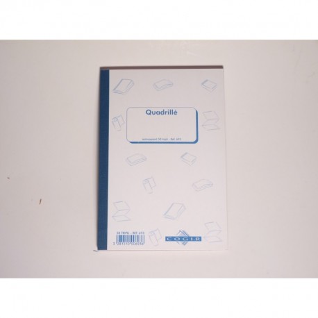 Carnet quadrillé