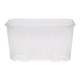 Barquette plastique  par 1100 pour conditionner, 1kg