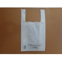 sacs plastique en 50µm, dimensions 30+7+7x54cm (colis de 400)  conforme à la loi N°2015-992 du 17 Aout 2015, blanc