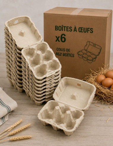 462 boites à oeufs x6