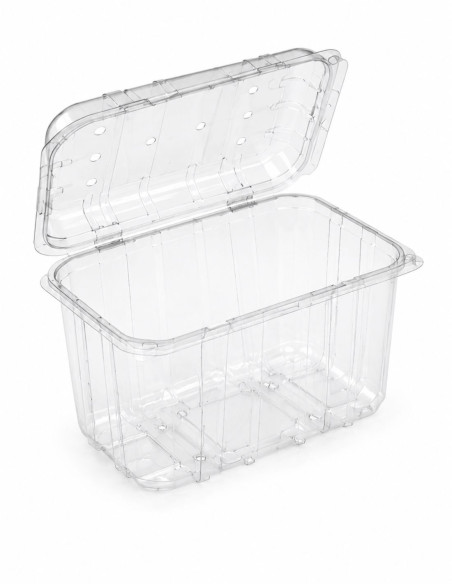 Barquette alimentaire couvercle pour 1000grs