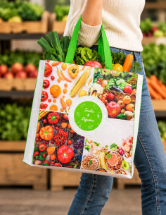 sac cabas polypro tissé par 25
