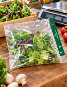 Sac plastique alimentaire plat 230x310